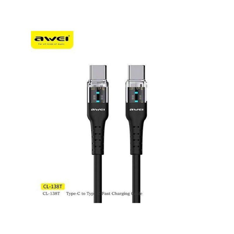 Awei Cl-138t Cable De Carga Rapida (60w) image number null