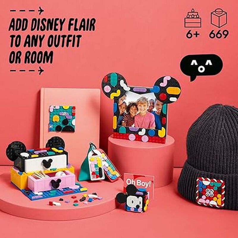 Lego Dots Disney Mickey & Minnie Mouse Back-to-... image number null