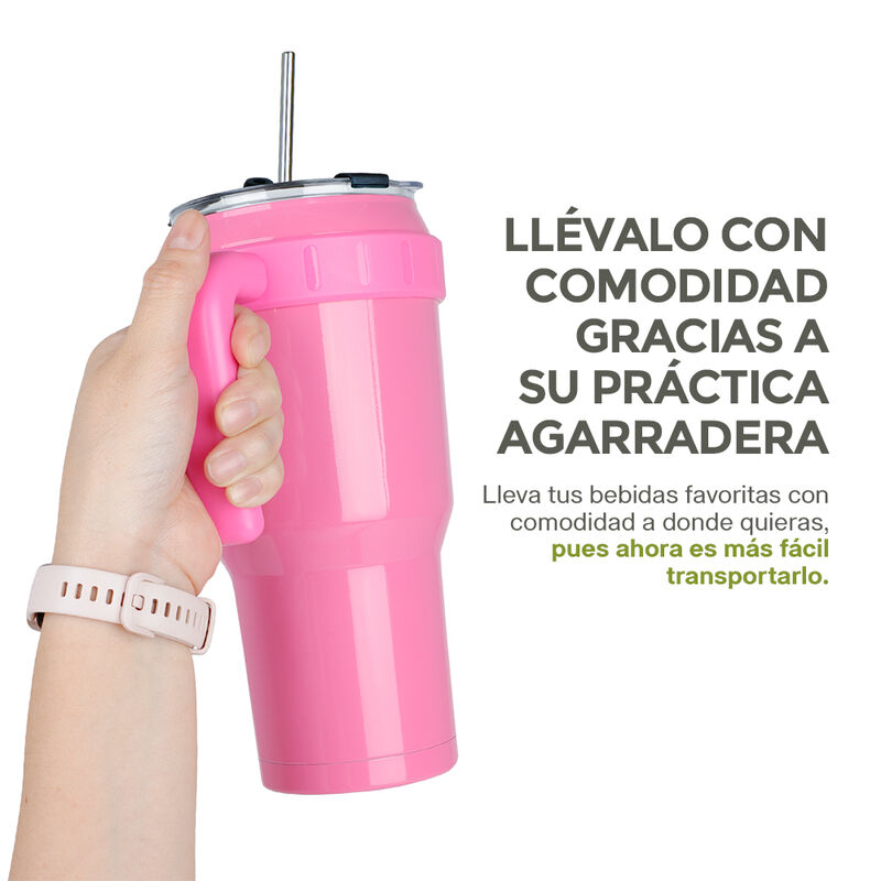 Termo de Acero Inoxidable Doble Pared Vaso T&eacute;rm... image number null