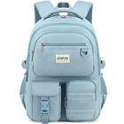 Mochila Abshoo 45cm Multibolsillo Azul
