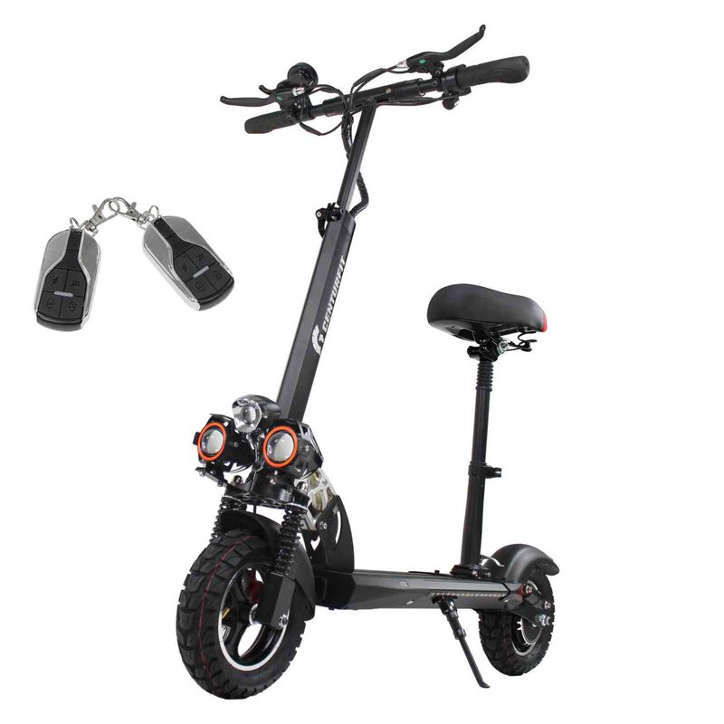 Scooter Eléctrico con Asiento Luz Led Usb Alarm... image number null