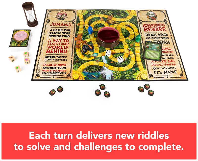 Juego De Mesa Spin Master Games Jumanji The Gam... image number null