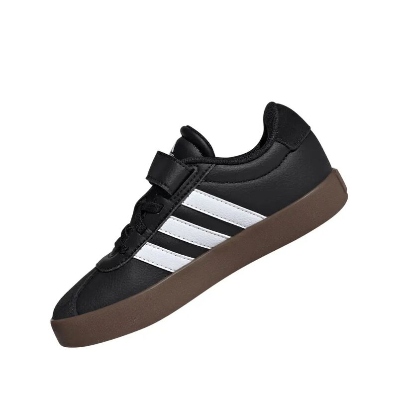 Tenis Ni&ntilde;o Adidas VL Court 3.0 Negro ID9154 image number null