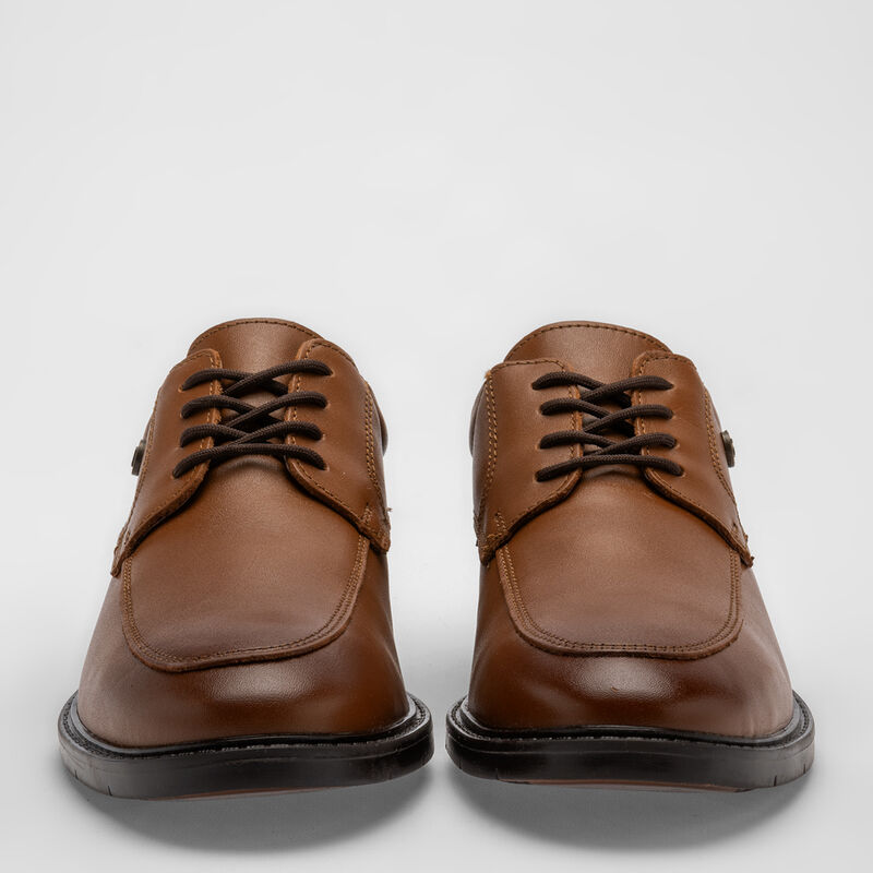 Audaz Zapato Casual De Piel Para Ni&ntilde;o Camel Cod... image number null