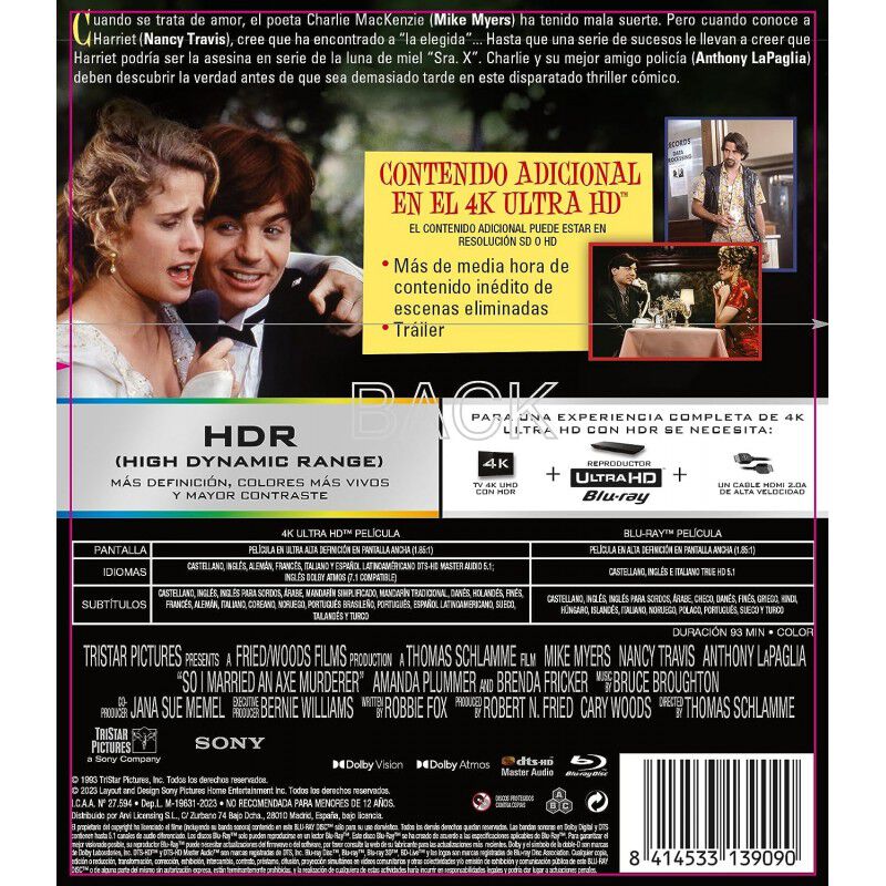 Una Novia Sin Igual [4k Uhd, Blu-ray] (1993) &mdash; ... image number null