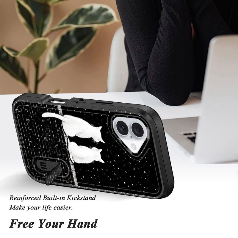 Funda Bfukvou para iPhone 17 de 6.3" con Soport... image number null