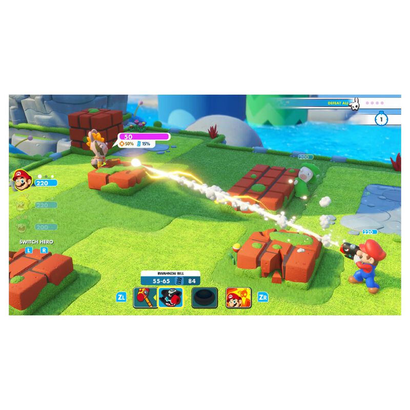 Nintendo Switch Juego Mario + Rabbids Kingdom B... image number null