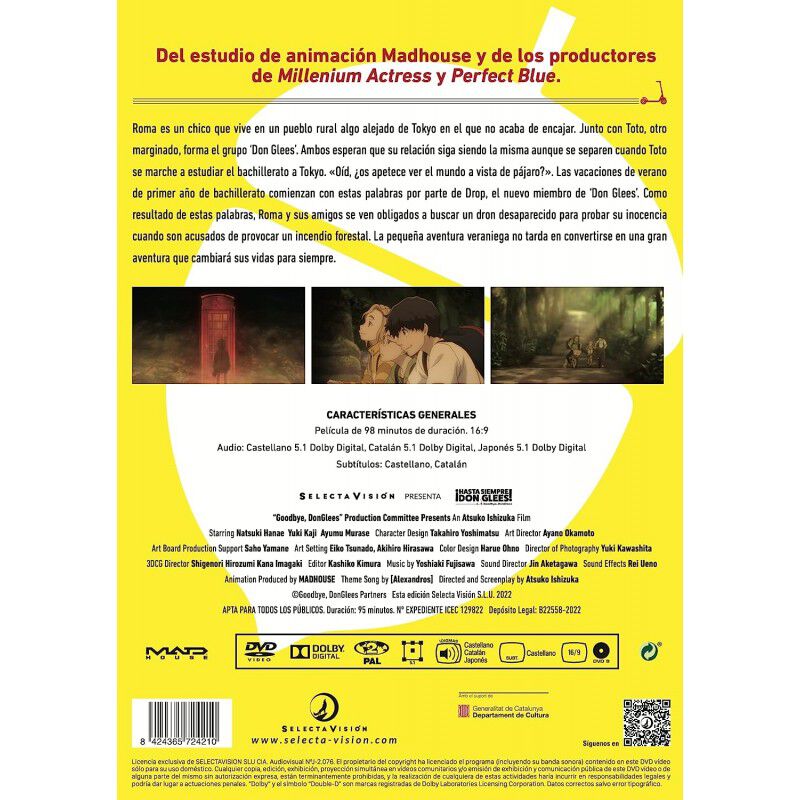 &iexcl;Hasta siempre, Donglees! Pel&iacute;cula. DVD. [DVD] image number null