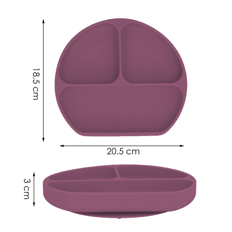 Juego de babero y accesorios de silicón Aquila ... image number null