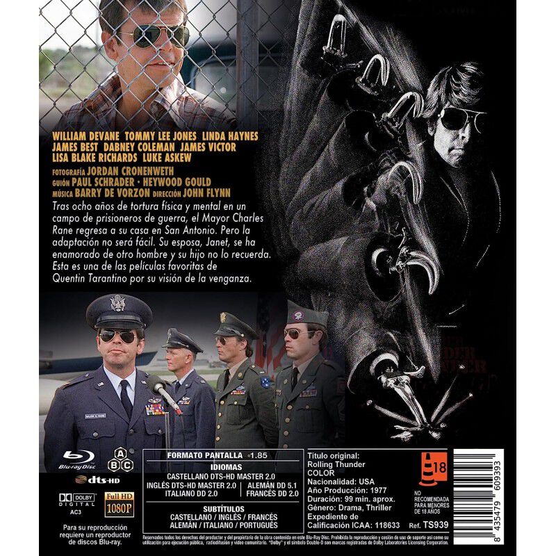 El Ex-preso De Corea [blu-ray] (1977) Rolling T... image number null