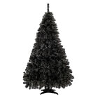 Árbol De Navidad Negro Pino Navideño 1.90 Metros 900 Ramas Jardimex