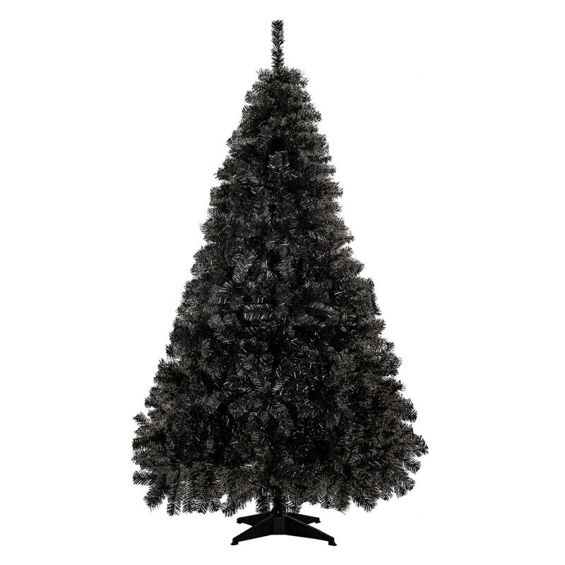Árbol De Navidad Negro Pino Navideño 1.90 Metro... image number null