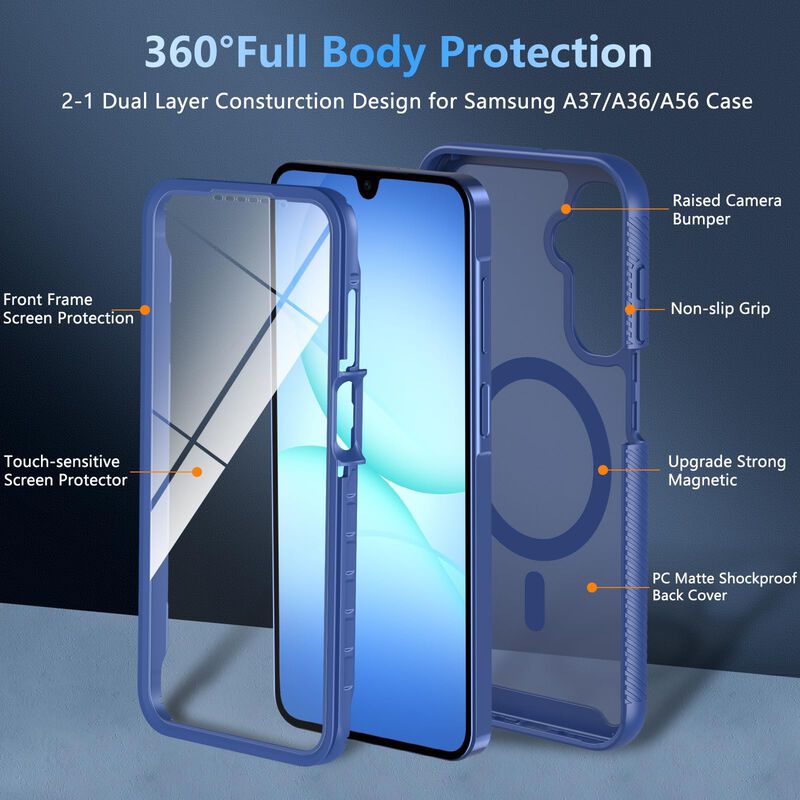 Funda magn&eacute;tica Hensinple para Samsung Galaxy A... image number null