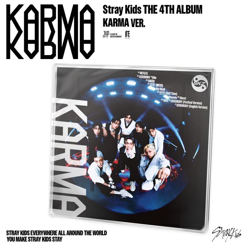 [ Stray Kids 4.&ordm; &Aacute;lbum Completo Karma Edici&oacute;n L... image number null