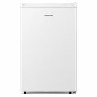 Frigobar 3.3 Ft Cristal Templado Reversible Blanco Hisense