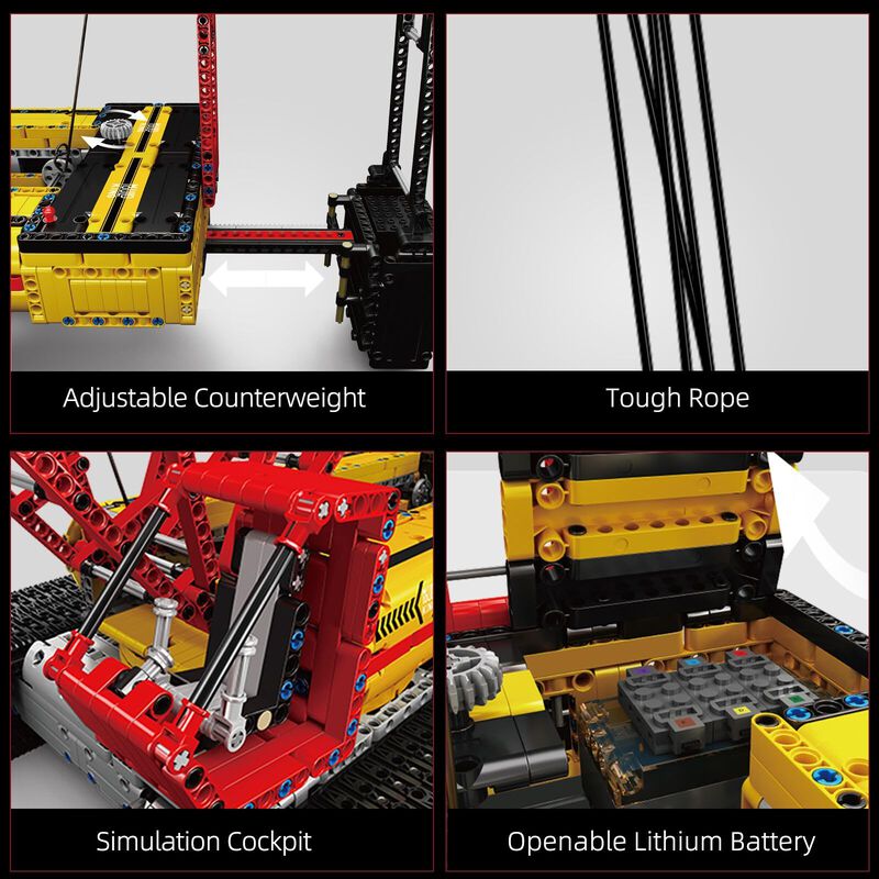 Kit De Bloques De Construcci&oacute;n Mould King Crawl... image number null