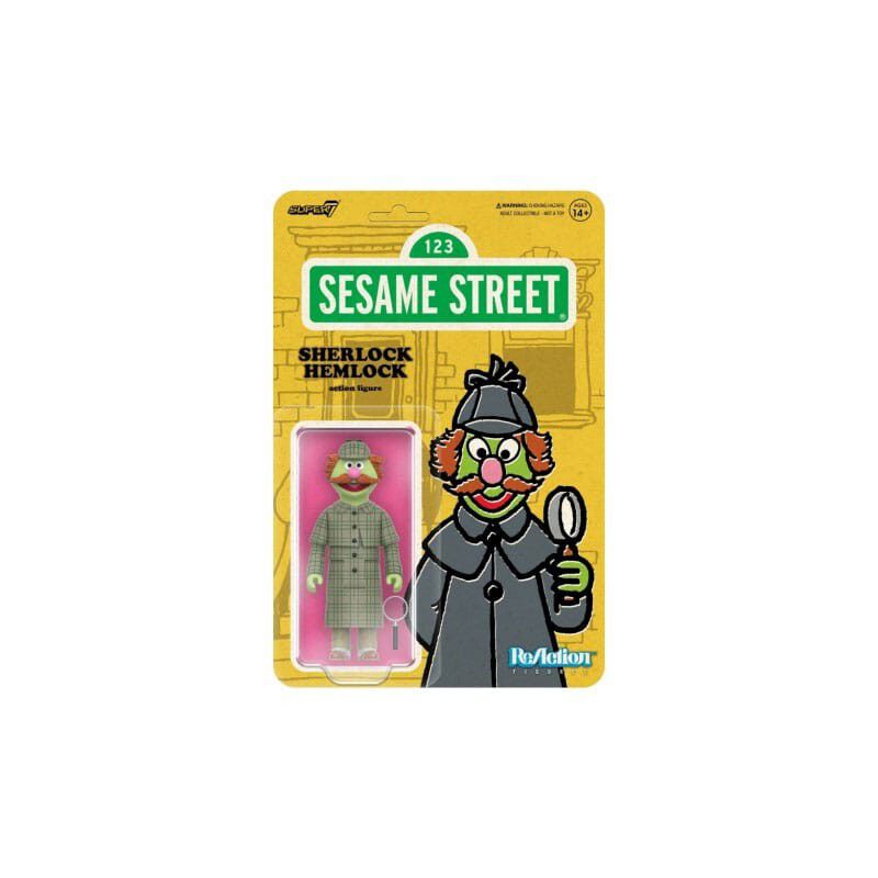 Figura Sherlock Hemlock Sesame Street Barrio S&eacute;... image number null