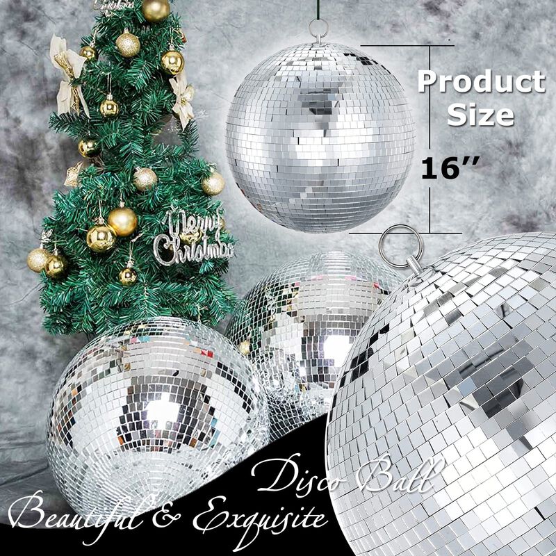 Disco Ball Youdepot, Bola De Espejo Grande De 4... image number null