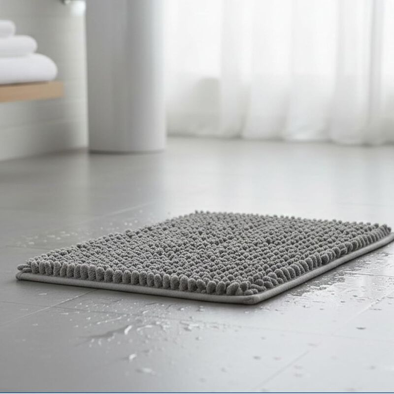 Bluelander Tapete para Ba&ntilde;o de Chenille 40 &times; 60... image number null