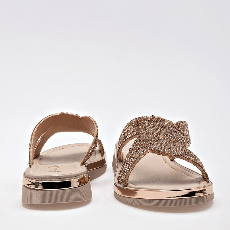 Been Class Sandalia para mujer dorado rosa image number null