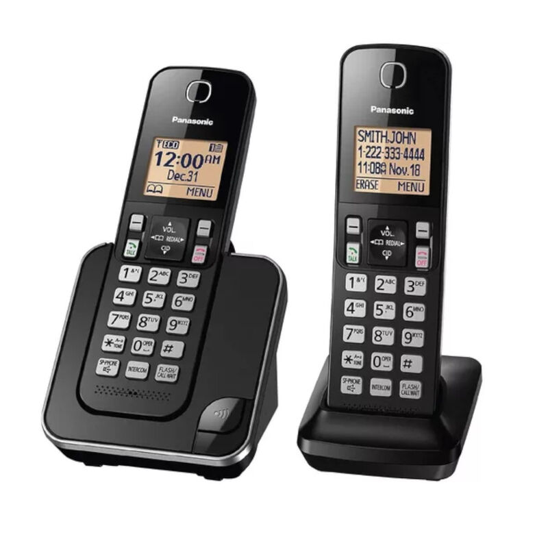 Teléfono Inalámbrico Panasonic KX-tgc352MEB Dos... image number null