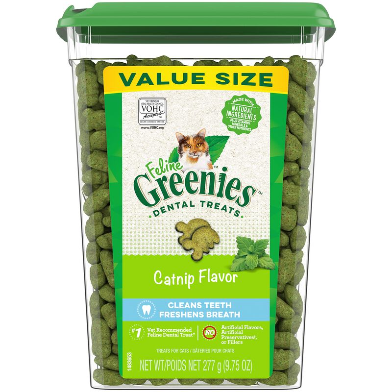 Hierba Gatera Cat Treats Greenies Feline Para A... image number null
