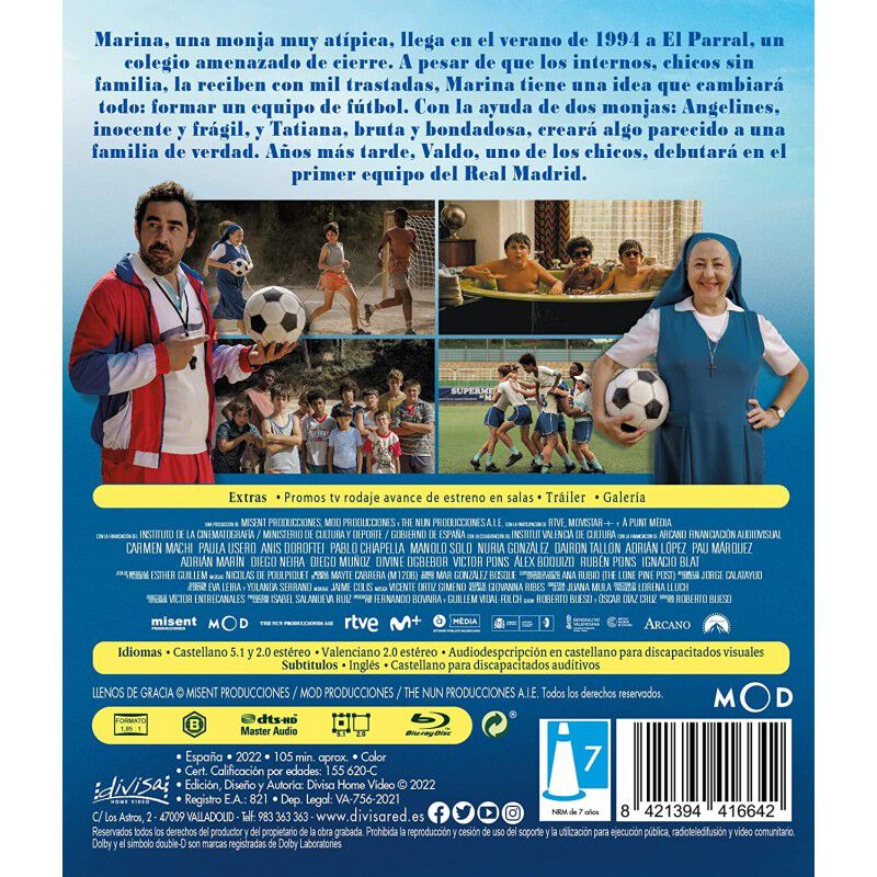 Llenos de Gracia (Blu-ray) [Blu-ray] image number null