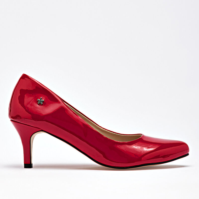 Moramora zapatilla para mujer rojo cod 140715-E image number null