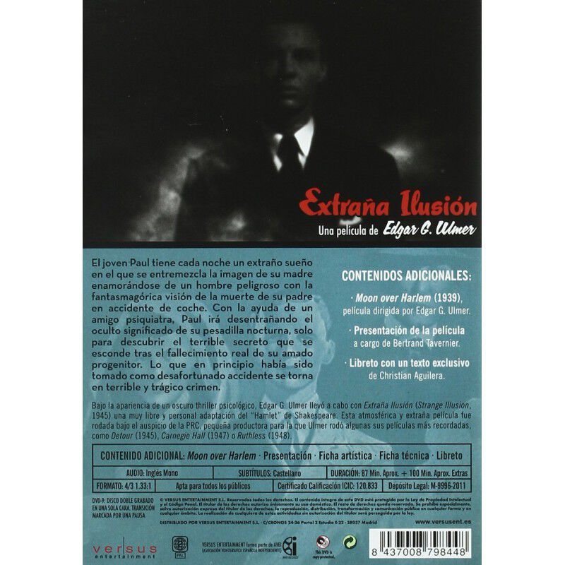 Extra&ntilde;a Ilusi&oacute;n [dvd] (1945) Strange Illusion image number null