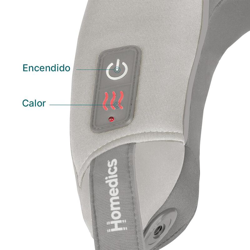 Masajeador De Cuello Homedics Con Vibraci&oacute;n Y C... image number null