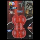 Fancy Pets Juguete Xtreme Hueso Rojo para Perro Tama&ntilde;o Mini
