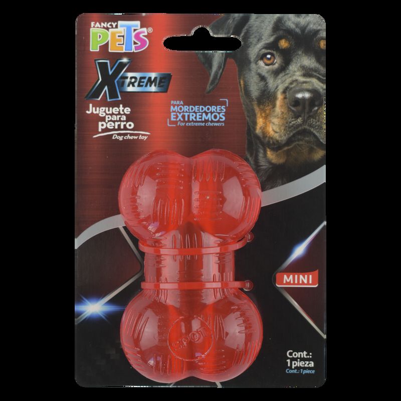 Fancy Pets Juguete Xtreme Hueso Rojo para Perro... image number null