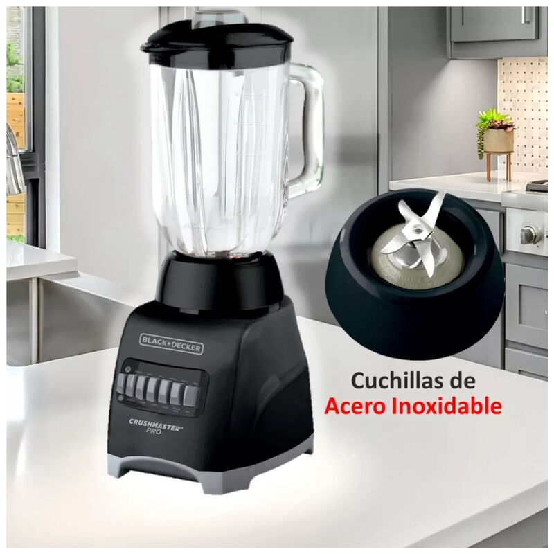 Licuadora Vaso Vidrio Black&Decker 10Vel 1.25L ... image number null