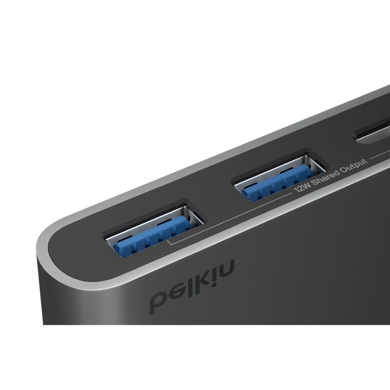 Hub De Conectividad Belkin 5 En 1 100w Gris image number null