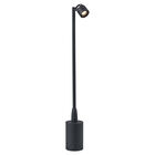 Mini Poste De Luz Led 3 W, Luz C&aacute;lida Brillante, Spot Dirigible, Ip65, Ik07, No Atenuable