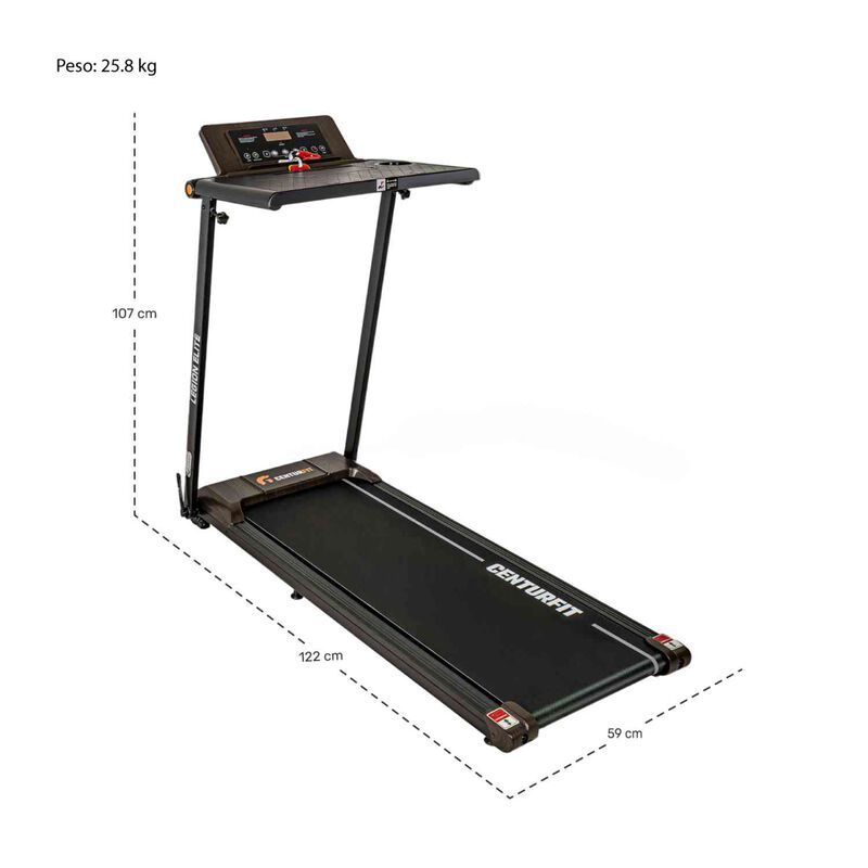 Caminadora Eléctrica Plegable Residencial 1.5hp... image number null