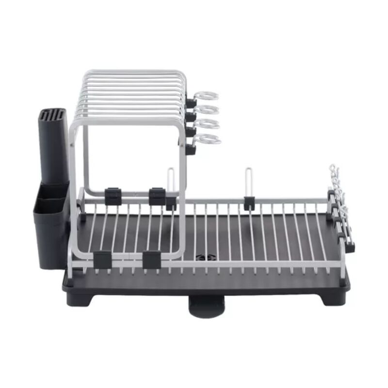 Escurridor De Platos Aluminio Milan Vertical Na... image number null