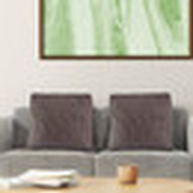 Set de 2 Cojines Dicasa ZitaOne Gris Oscuro image number null