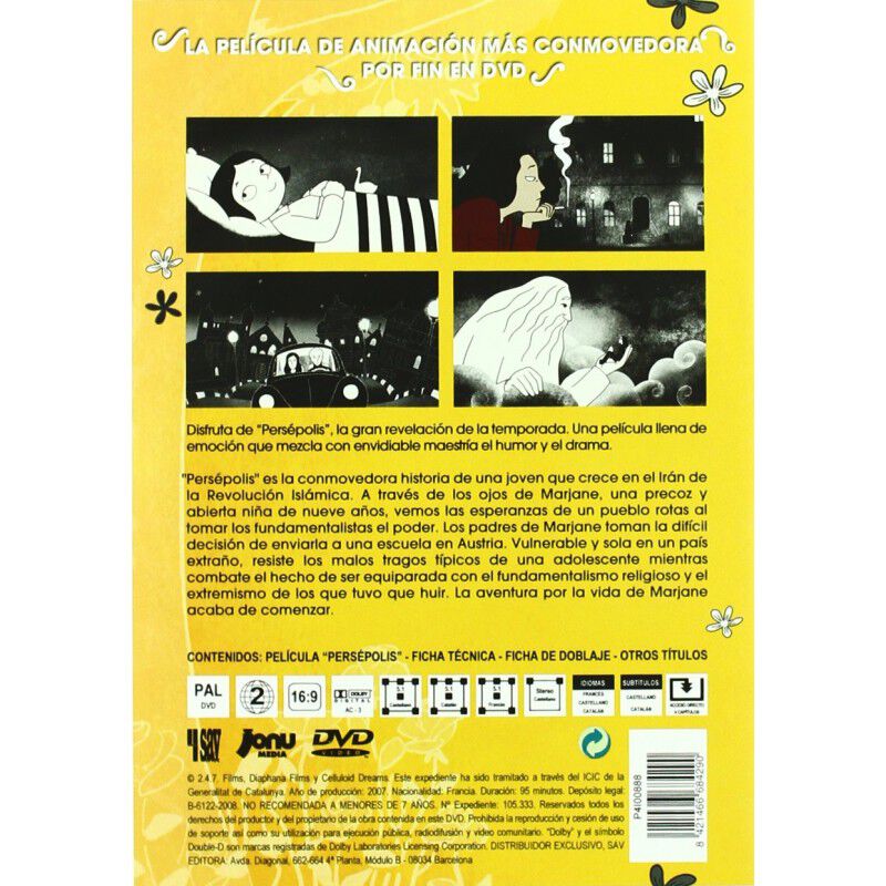 Pers&eacute;polis [dvd] image number null