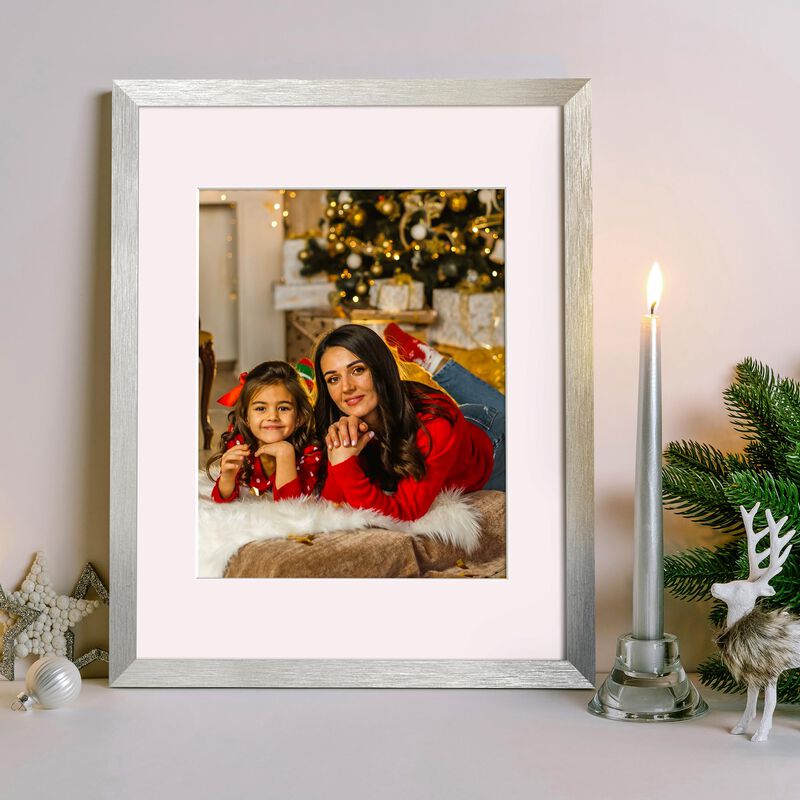 Marco De Fotos Upsimples 28 &times; 36 cm Plateado &ndash; ... image number null