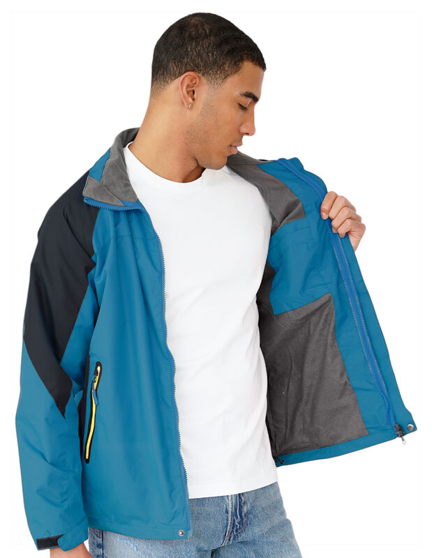 Chamarra Unisex Impermeable Gorro Desmontable D... image number null