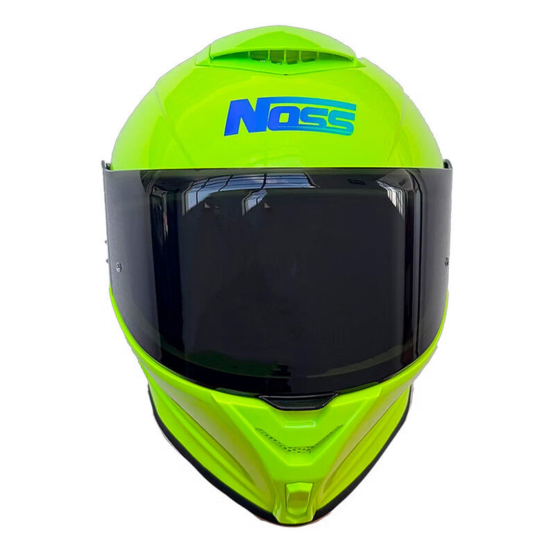 Casco Noss Ns-801p Cerrado S&oacute;lido Neon Fluoresc... image number null