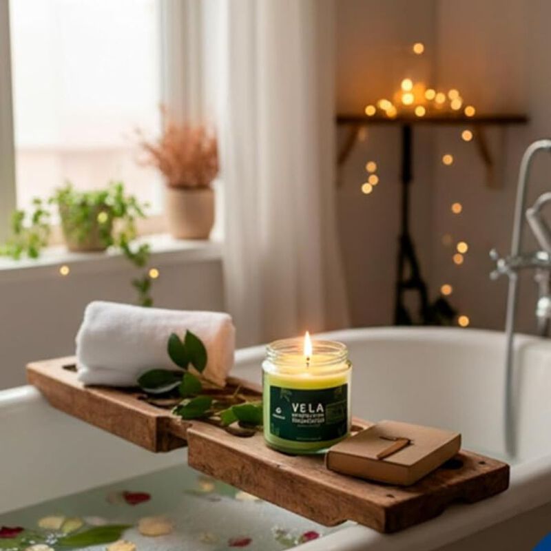 Juego de 2 Velas de Citronela en Frasco de Vidr... image number null