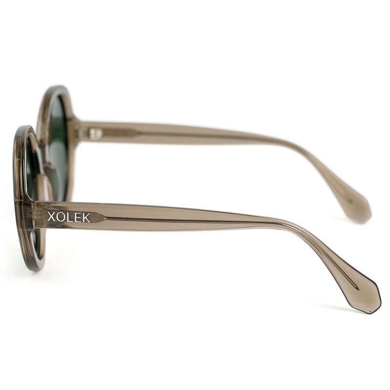 Lentes De Sol Xolek 115 Acetato Retro Fuego Uv ... image number null