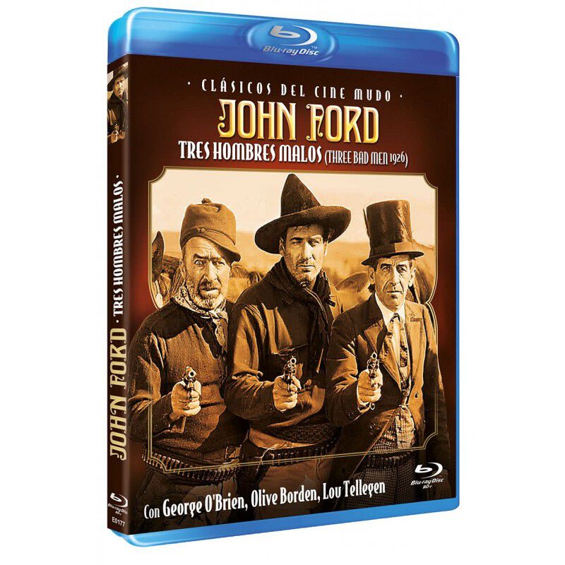 Tres Hombres Malos (Three Bad Men) - 1926 [BD-R... image number null
