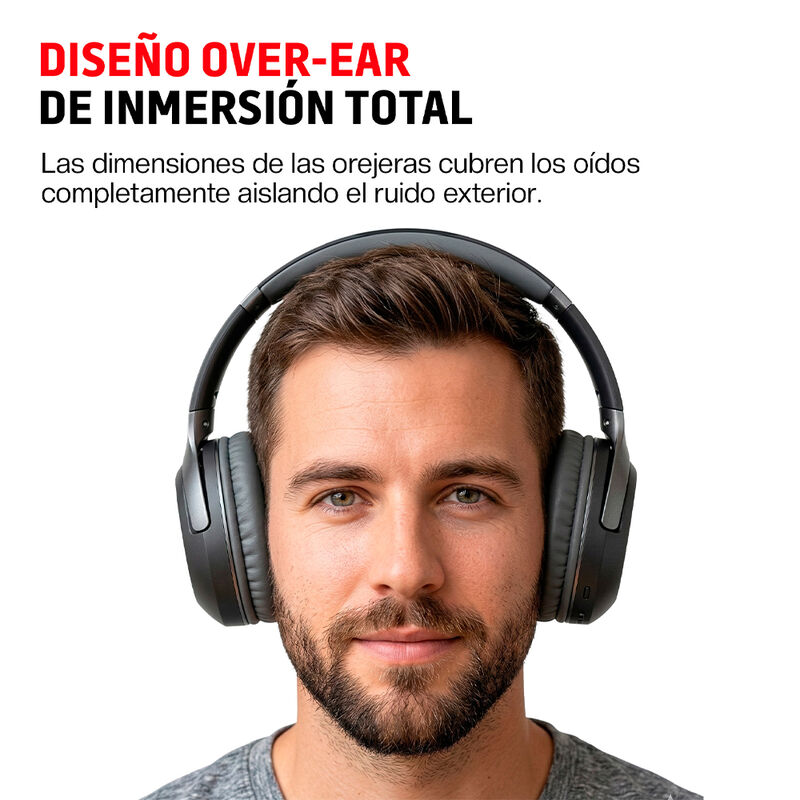 Aud&iacute;fonos Bluetooth Inal&aacute;mbricos Sonido HD Diad... image number null