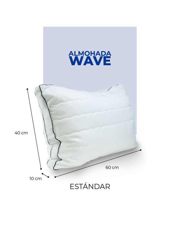 Almohada Spring Air Wave Down Alternative, Capi... image number null
