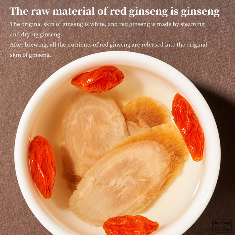 Rebanadas De Ginseng Rojo Hee Creek 160 g, 6 A&ntilde;... image number null