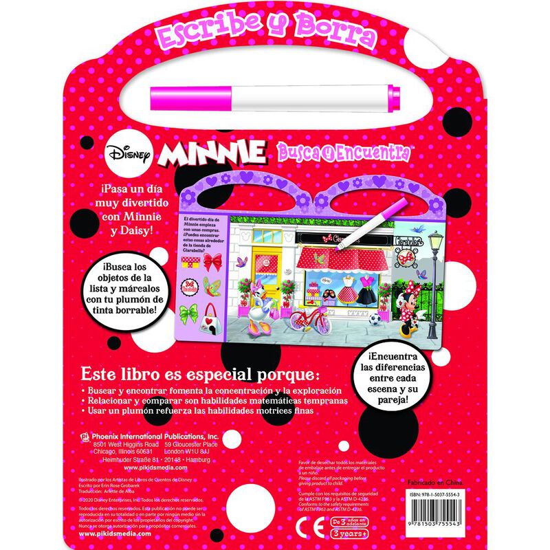 Minnie Mouse: Escribe y Borra, Busca y Encuentr... image number null
