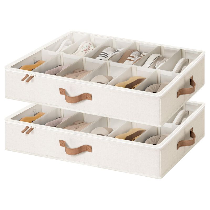 Organizador De Zapatos Bajo La Cama Storagework... image number null